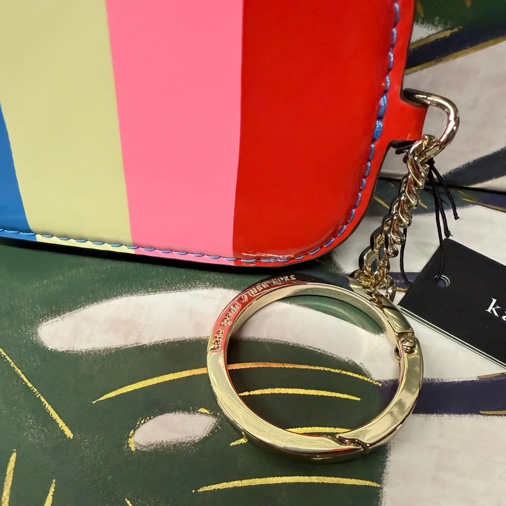 Kate Spade popsicle leather coin purse bag charm NWT - Picture 6 of 12